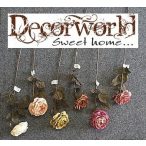 Szép őszi nyitott rózsaszál 66cm - Több színben