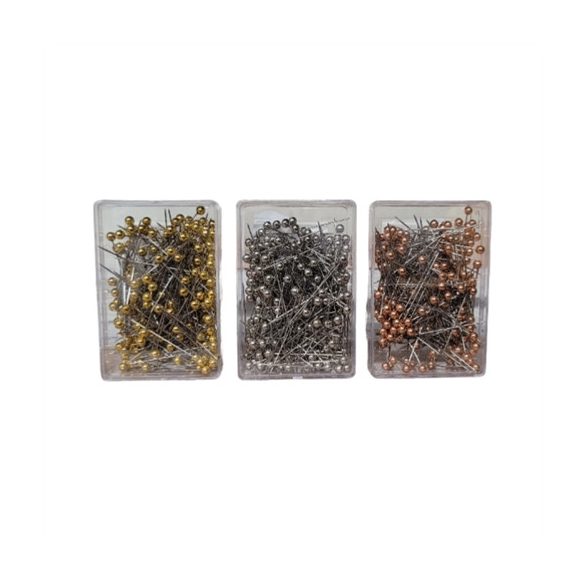 Dísztű gyöngyös 3mm x36mm - Több színben S/100