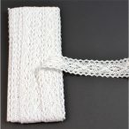 Csipkeszalag 2,5cm - Fehér