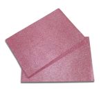 Dekorgumi glitteres 2mm A4 - Rózsaszín S/10