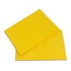 Dekorgumi 2mm A4 - Citromsárga S/10