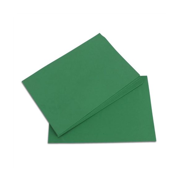 Dekorgumi 2mm A4 - Zöld S/10