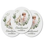   Nyomtatott dekorkarton 8x6,6cm - Elsőáldozás - kisfiú (3db/csom.)