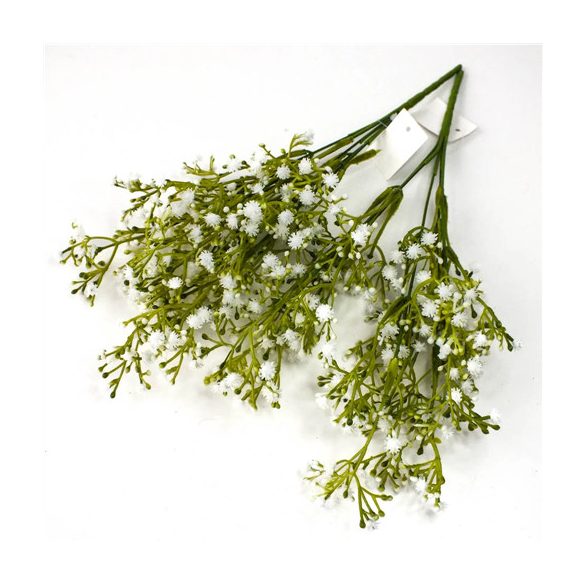 Rezgő csokor 30cm - Fehér