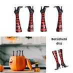 Nyomtatott dekorkarton 10cm - Boszilábak (4db/csomag)