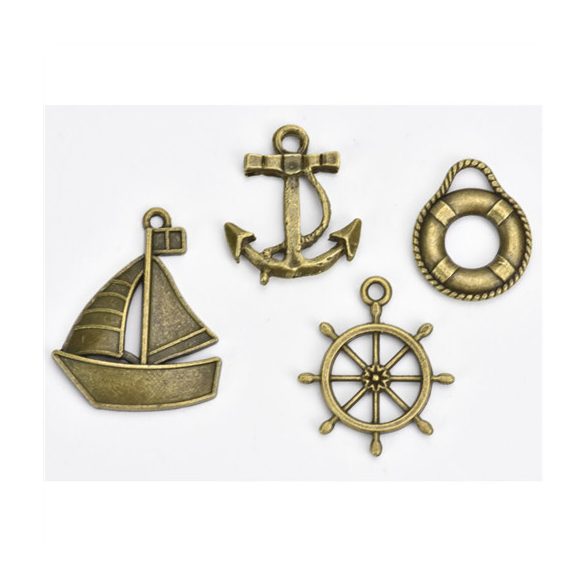 Fém medál hajós csomag - 5db/csomag