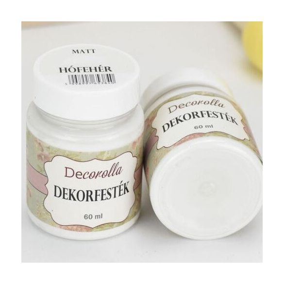 Akrilfesték 60ml - Matt éjfekete