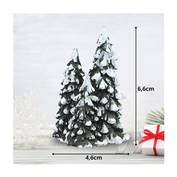 Mini fenyőfák 6,6cm