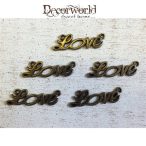 Love medál S/5db 3,3cm