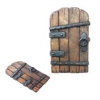 Nyomtatott dekorkarton 14 cm - Törpajtó erdei