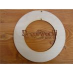 Natúr koszorú alap 20cm