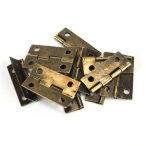 Zsanér nagy 1,7x2,5cm - Arany 10db/csomag