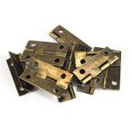 Zsanér nagy 1,7x2,5cm - Bronz 10db/csomag