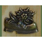 Bakancs gyopárral 2,5x3,5 cm - 5db/csomag