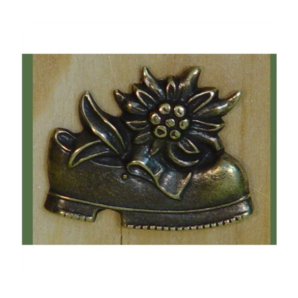 Bakancs gyopárral 2,5x3,5 cm - 5db/csomag