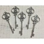 Kulcs antik nagy ezüst 8,3x3cm (darab ár!)