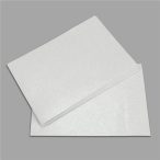 Dekorgumi glitteres 2mm A4 - Fehér S/10