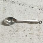 Fém kanál 5,5x0,6 cm - Ezüst 5db/csom