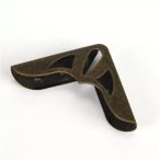 Fém sarokvédő elem 2,2x2,2cm - 8 db/csomag