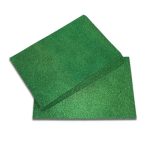Dekorgumi glitteres 2mm A4 - Zöld S/10