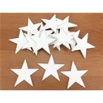 Csillag 5,5 cm - Fehér S/15