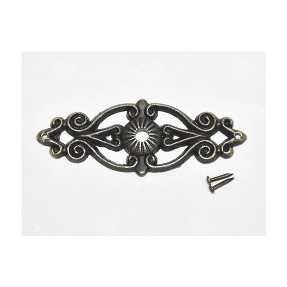 Fém dísz + szögek 5db/csomag