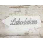Fa - "Lakodalom" nyíl bal 50cm fehér