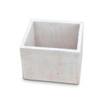 Fa láda 15x13x11cm - Fehér