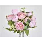 Angol rózsa csokor 25 cm - Több színnem