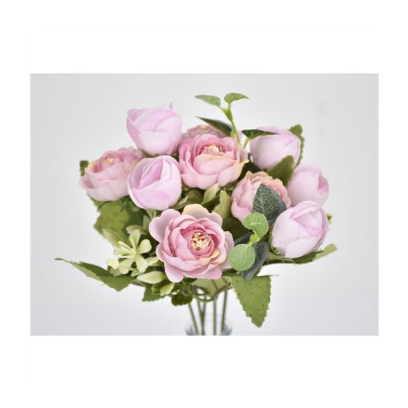 Angol rózsa csokor 25 cm - Több színnem