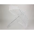 Esernyő csipke 76 cm - Fehér