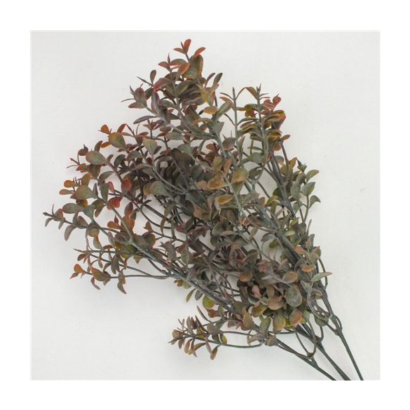 Buxus csokor 38cm - Barna S/2