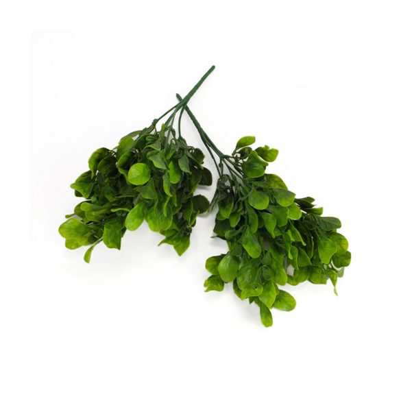 Mini babér csokor 32cm - Zöld /darab
