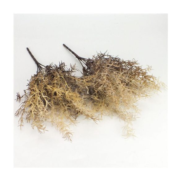 Szárazvirág hatású aszparágusz csokor - Dohánybarna 2db/csomag