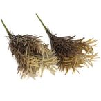 Szárazvirág hatású bambusz csokor - Dohánybarna /db