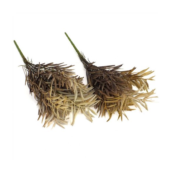 Szárazvirág hatású bambusz csokor - Dohánybarna 2db/csomag