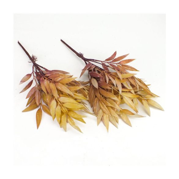 Szárazvirág hatású ruszkusz csokor - Natúr-mályva /db