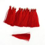 Textil bojt 6cm - Piros 12db/csom.