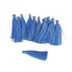 Textil bojt 4cm - Égkék 12db/csom.
