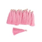 Textil bojt 4cm - Pink 12db/csom.