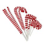 Zsenília cukorpálca 25 cm - 10db/cs