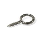 Csavaros akasztó 7x14 mm - Ezüst 25gr/csom