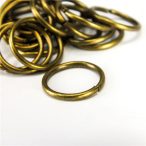 Fémkarika 1,5 cm 20db/csomag - Bronz