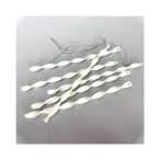 Karácsonyfadísz akasztós jégcsap kicsi - 6db/cs