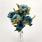 Gerbera csokor 35cm - Ódonkék