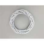 Vessző koszorú 30 cm - Pasztell lila