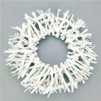 Ágkoszorú 30 cm - Fehér