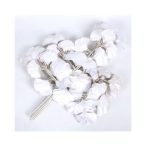 Páfrányfenyő ág 60x50cm - Fehér