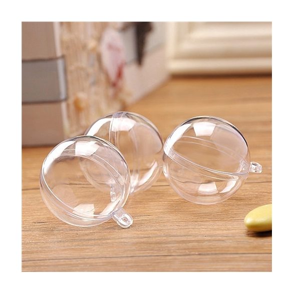 Műanyag pattintós gömb 5cm - S/5