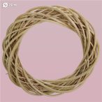 Vessző koszorú 35 cm - Natúr